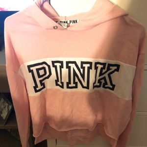 PINK Victoria’s Secret Pink Crop Hoodie M